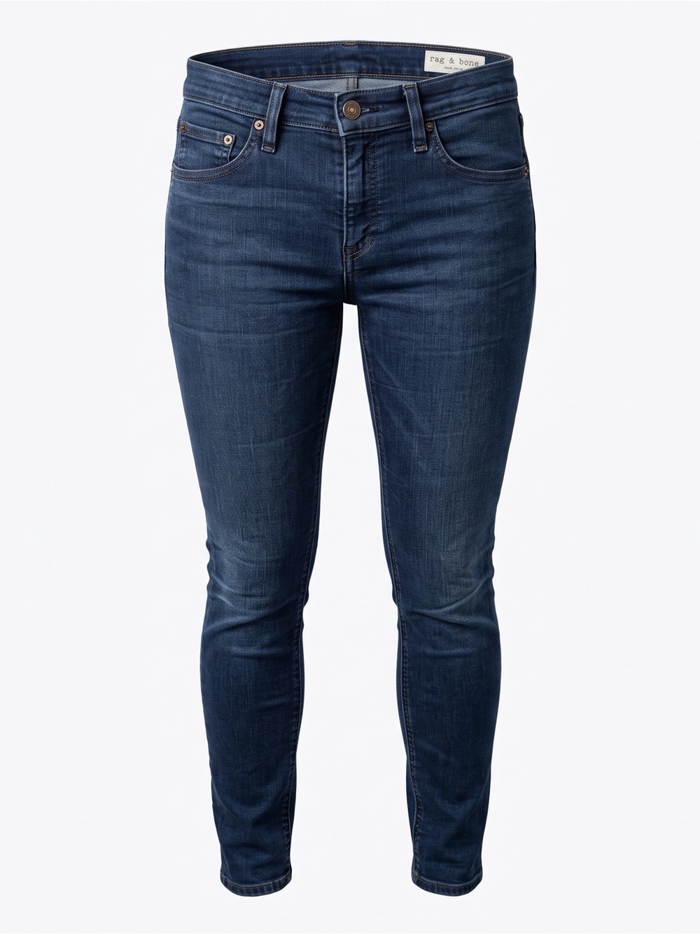 rag & bone Midnight Skinny Legging Jeans Size 28 Dark Blue High Stretch